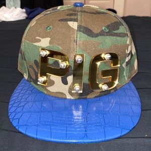 MENS PIG Snapback cap by STRAPPING BOY NYC